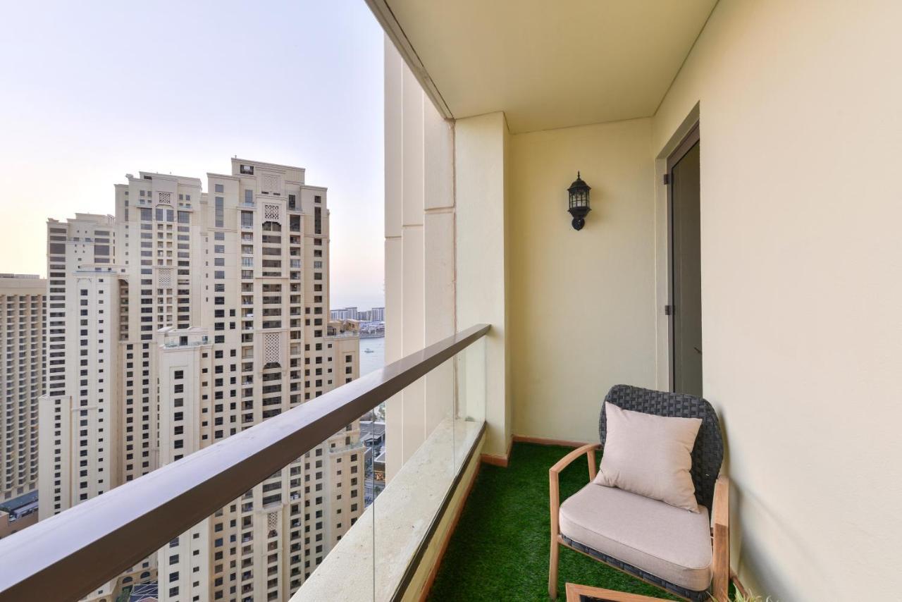 Luxury Jbr - Marina View - 5* Beach Resorts Access Dubai Dış mekan fotoğraf
