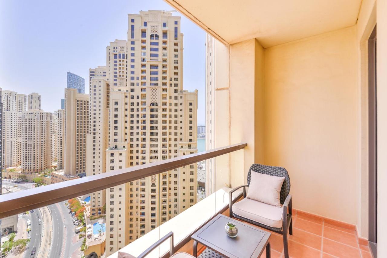 Luxury Jbr - Marina View - 5* Beach Resorts Access Dubai Dış mekan fotoğraf