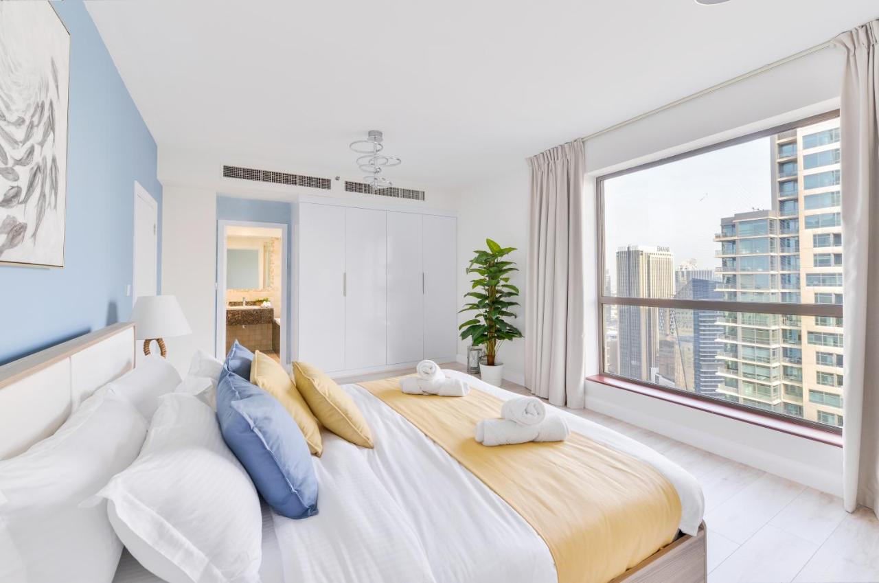 Luxury Jbr - Marina View - 5* Beach Resorts Access Dubai Dış mekan fotoğraf