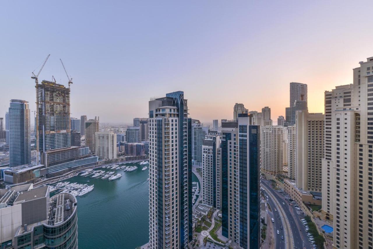 Luxury Jbr - Marina View - 5* Beach Resorts Access Dubai Dış mekan fotoğraf