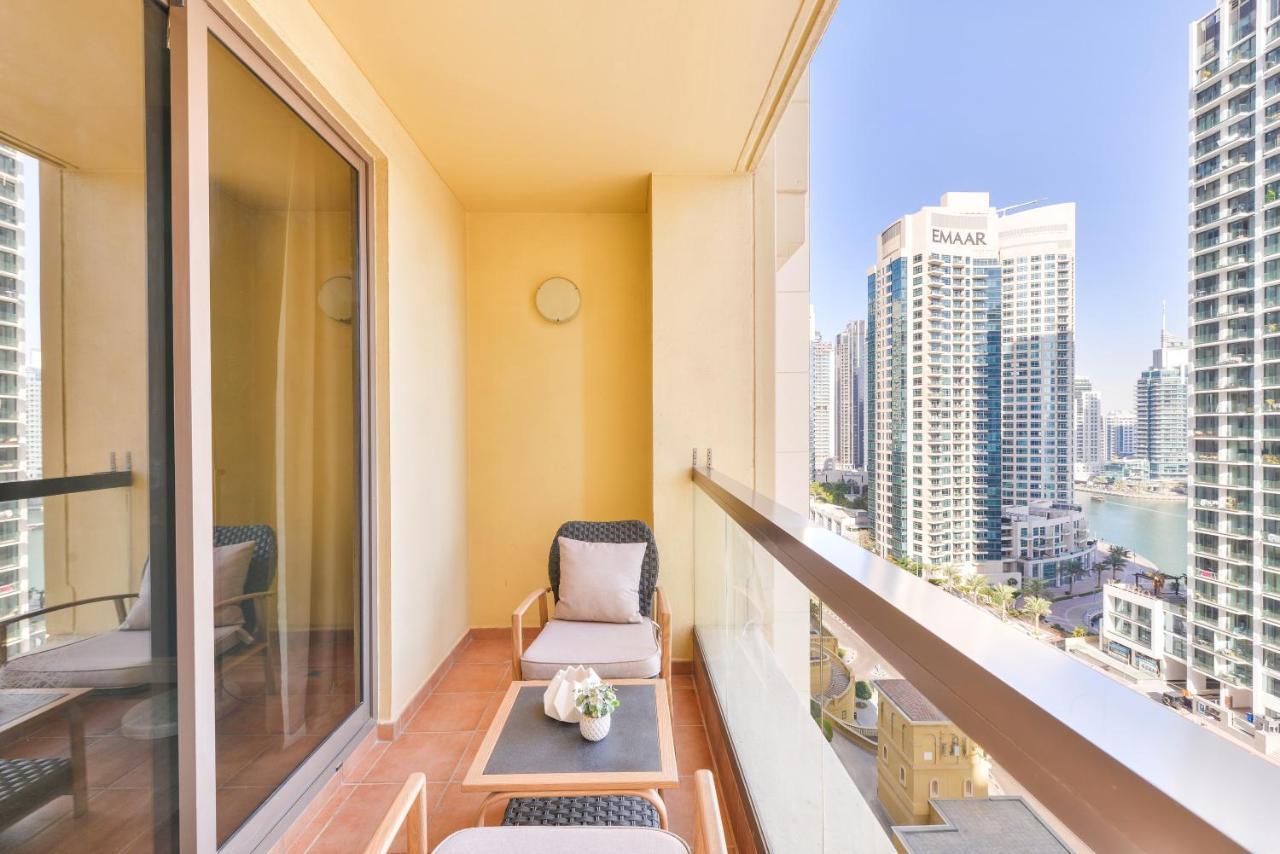 Luxury Jbr - Marina View - 5* Beach Resorts Access Dubai Dış mekan fotoğraf