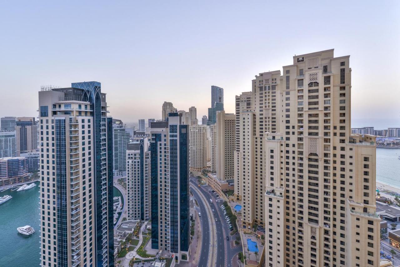 Luxury Jbr - Marina View - 5* Beach Resorts Access Dubai Dış mekan fotoğraf