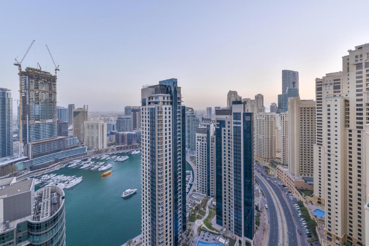 Luxury Jbr - Marina View - 5* Beach Resorts Access Dubai Dış mekan fotoğraf