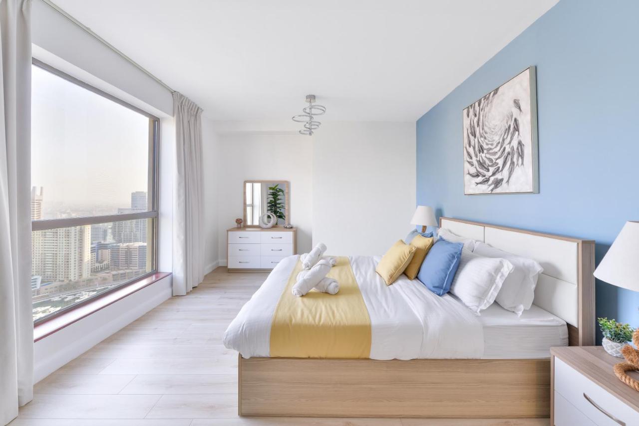 Luxury Jbr - Marina View - 5* Beach Resorts Access Dubai Dış mekan fotoğraf