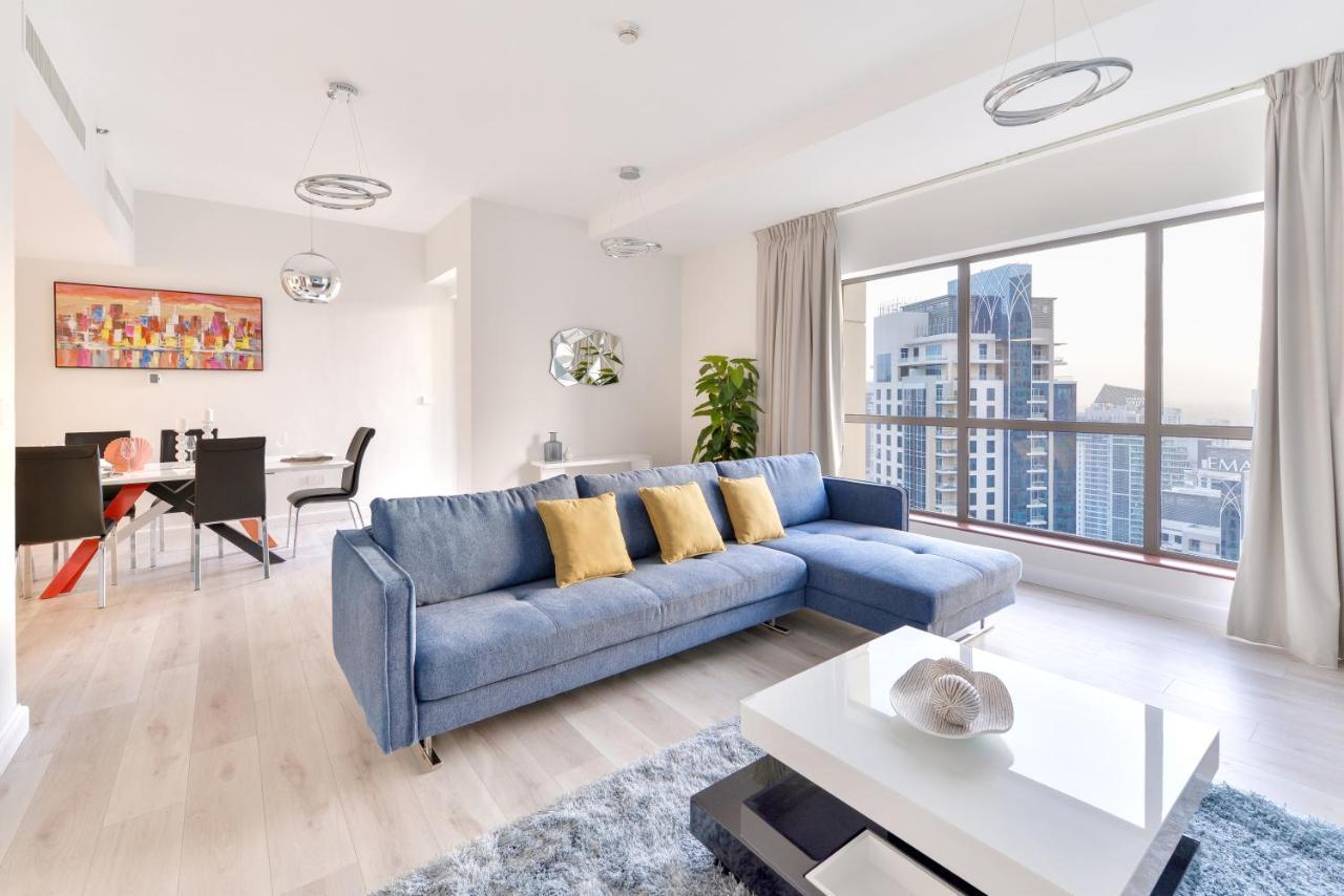 Luxury Jbr - Marina View - 5* Beach Resorts Access Dubai Dış mekan fotoğraf