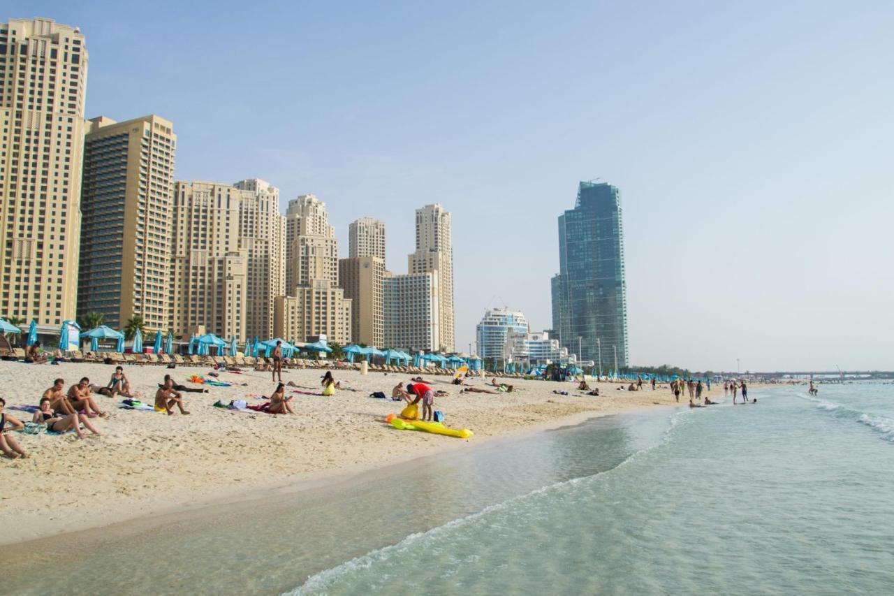 Luxury Jbr - Marina View - 5* Beach Resorts Access Dubai Dış mekan fotoğraf